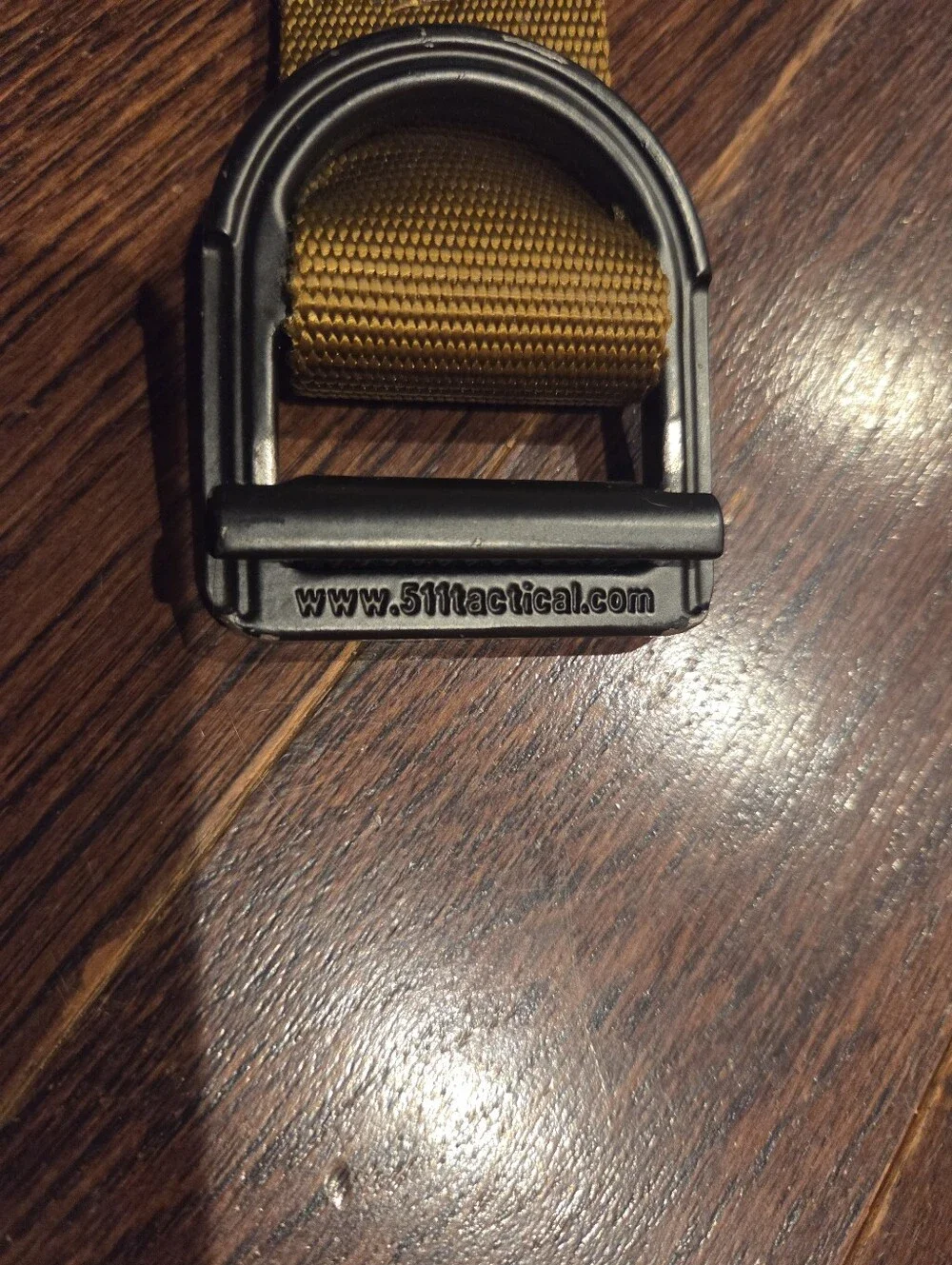 5.11 Tactical Trainer Belt – Men’s XL – TDU Tan – D-Ring Buckle